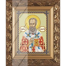 Рисунок на ткани для вышивания бисером "Свт. Григорий Богослов"